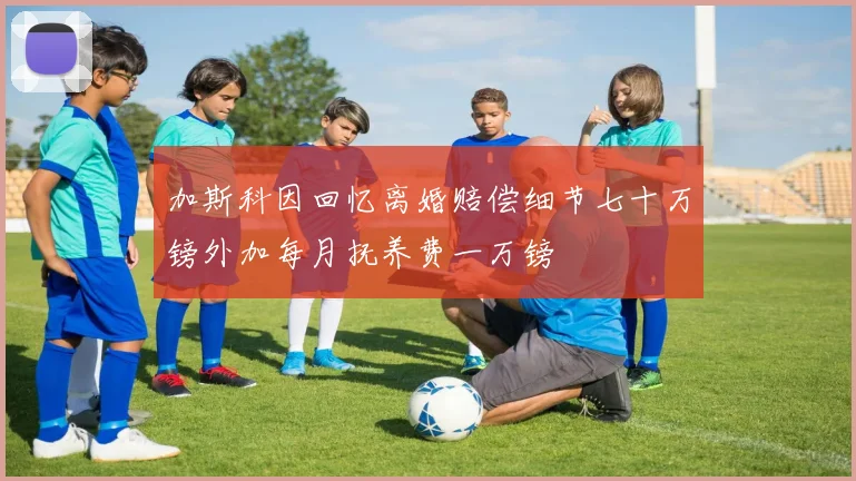 加斯科因回忆离婚赔偿细节七十万镑外加每月抚养费一万镑