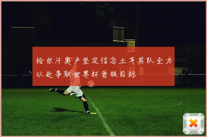恰尔汗奥卢坚定信念土耳其队全力以赴争取世界杯晋级目标